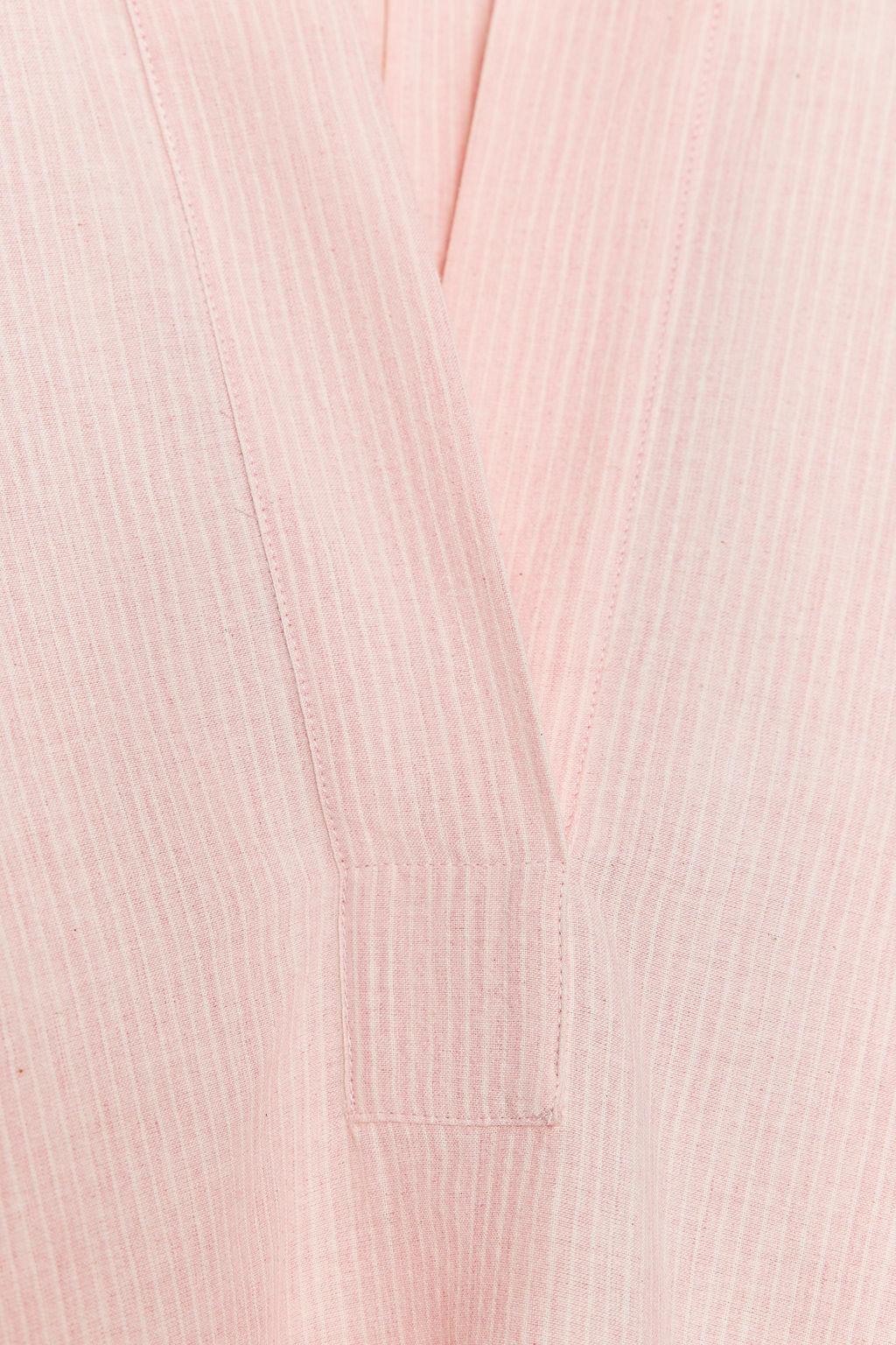 ZW COLLECTION STRIPED OVERSIZE CAPE SHIRT - Zara фото 16