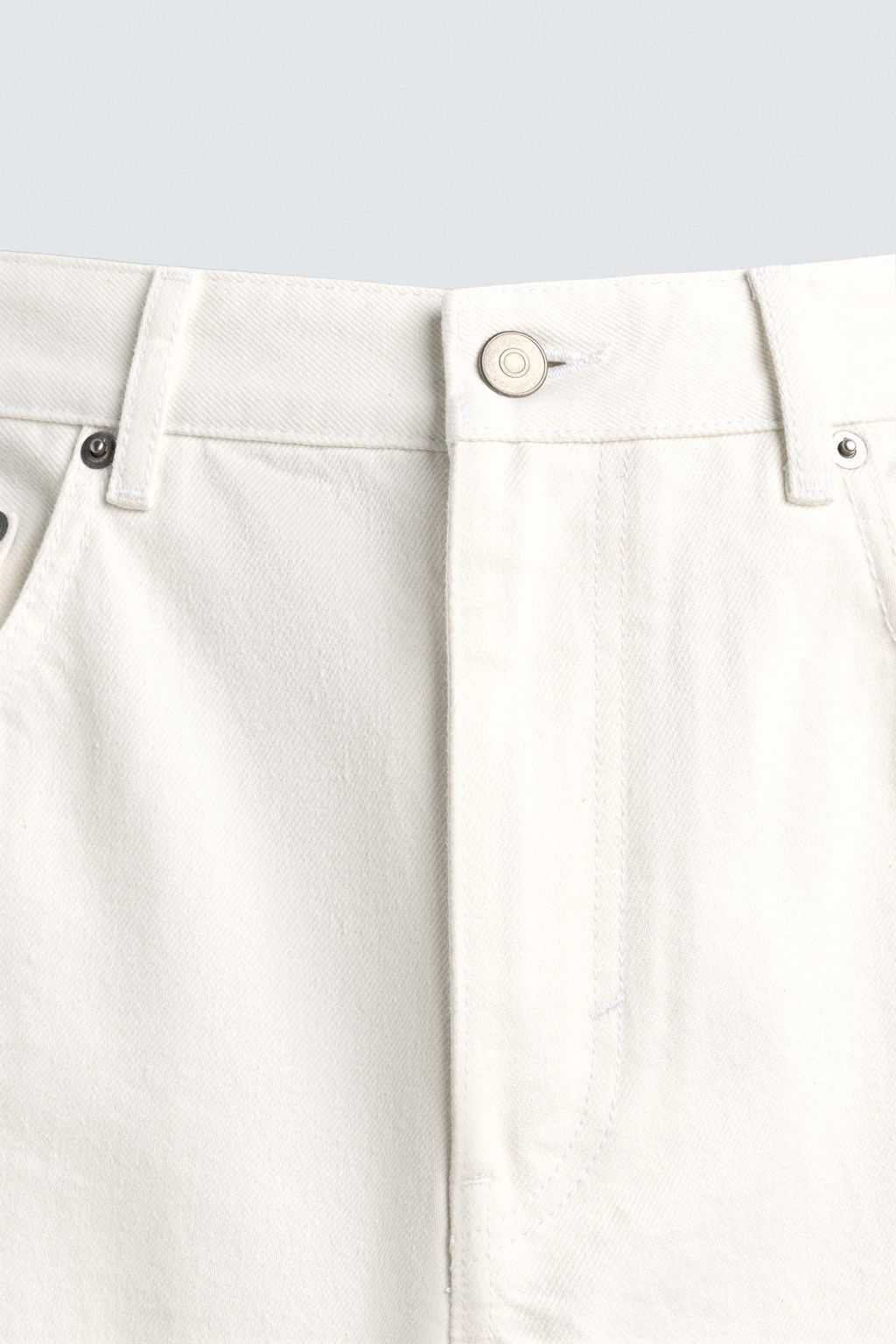 JEANS STRAIGHT FIT / Blanco - Zara фото 9
