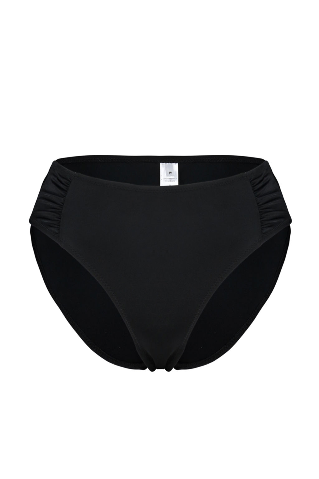 TRENDYOLMILLA Siyah Drapeli Yuksek Bel Hipster Bikini Alt? TBESS24BA00139 фото 8