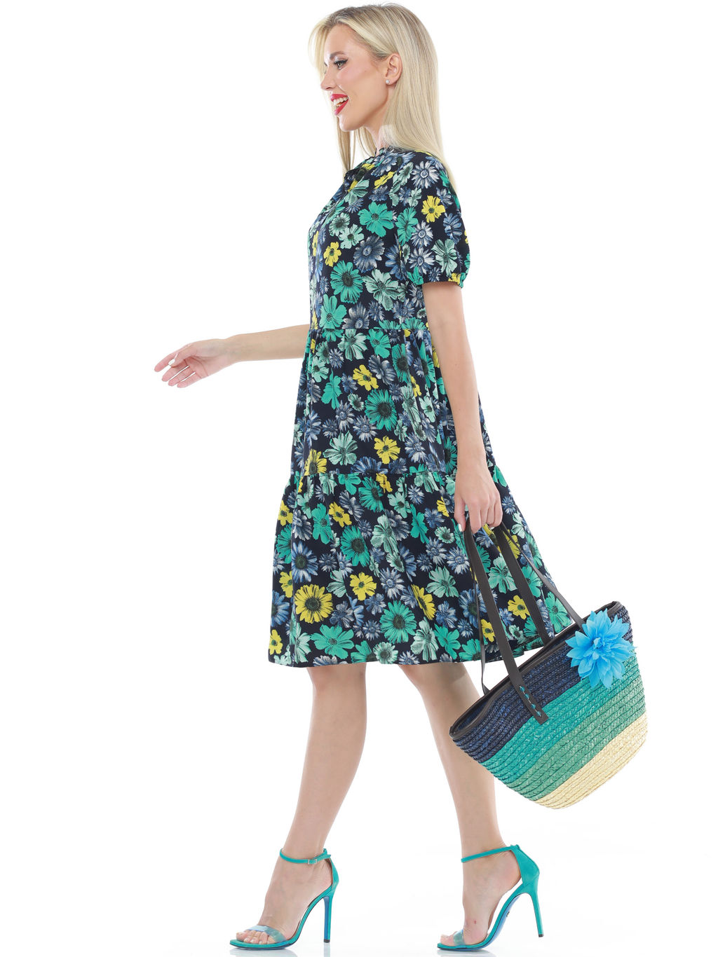 Платье Цветочный парфюм, браво - Dstrend фото 9