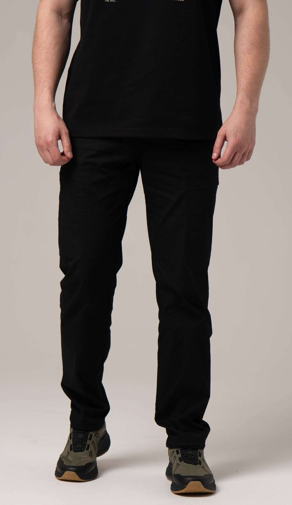 E2531-3 брюки мужские со встроенным ремнем - Strobbs фото 2