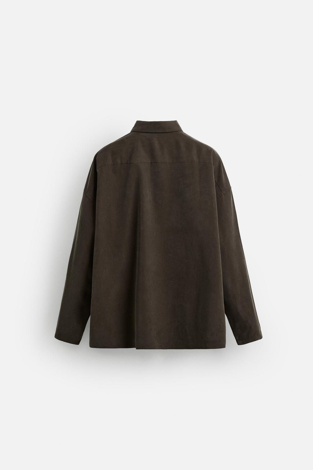 OVERSIZE FIT SHIRT - Zara фото 9