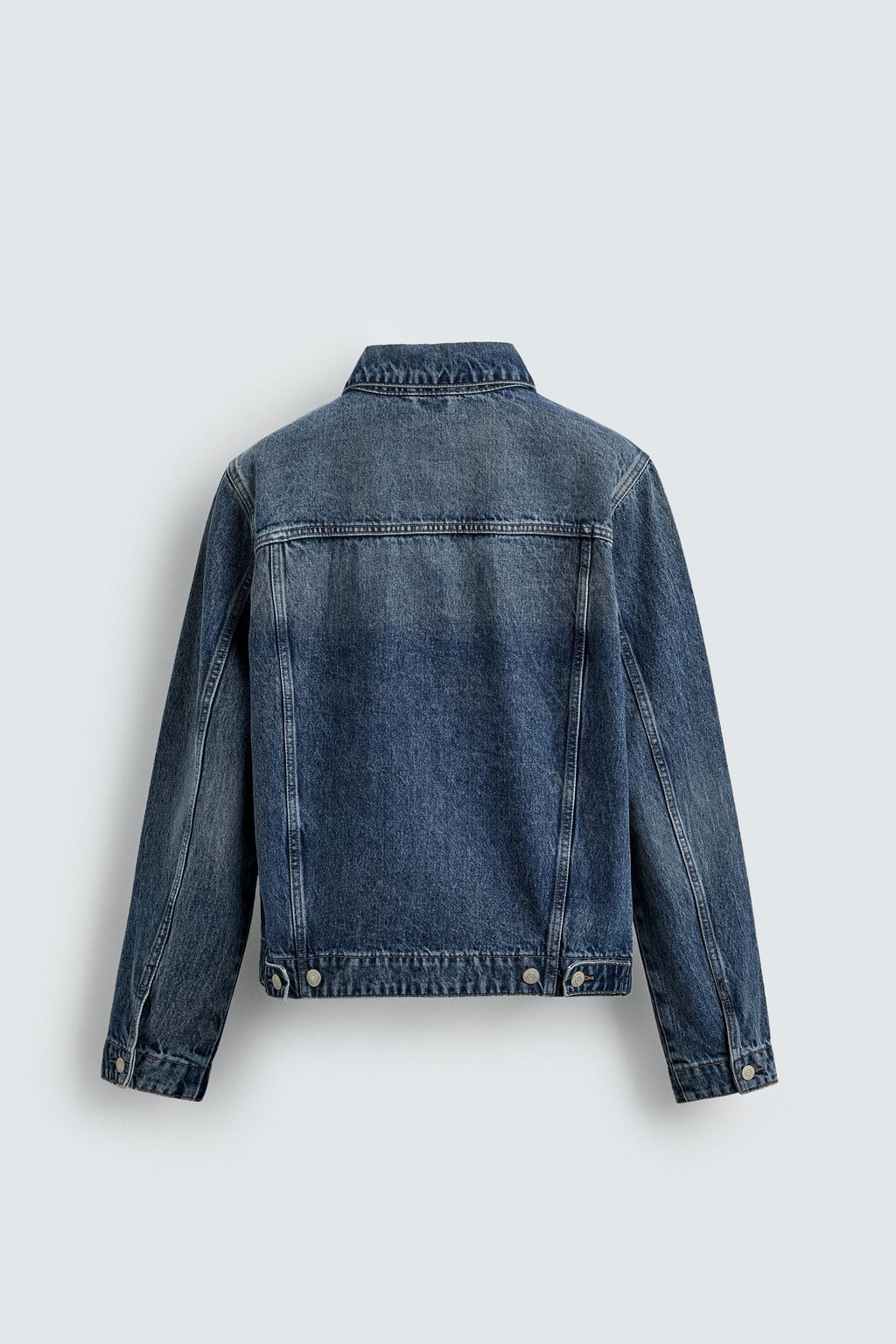 BASIC DENIM JACKET - Zara фото 8