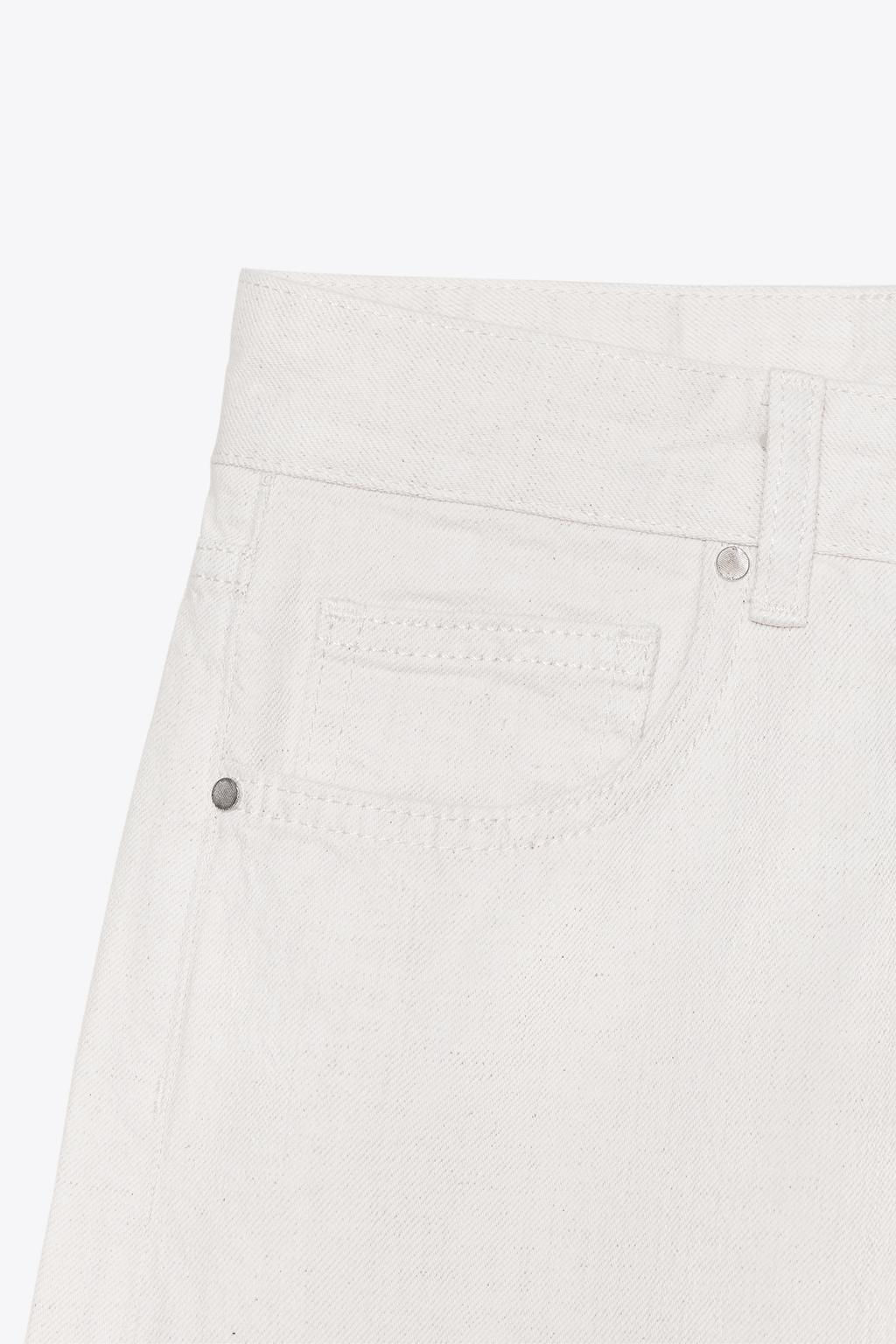 ZW COLLECTION WIDE-LEG LOW-RISE JEANS - Zara фото 5