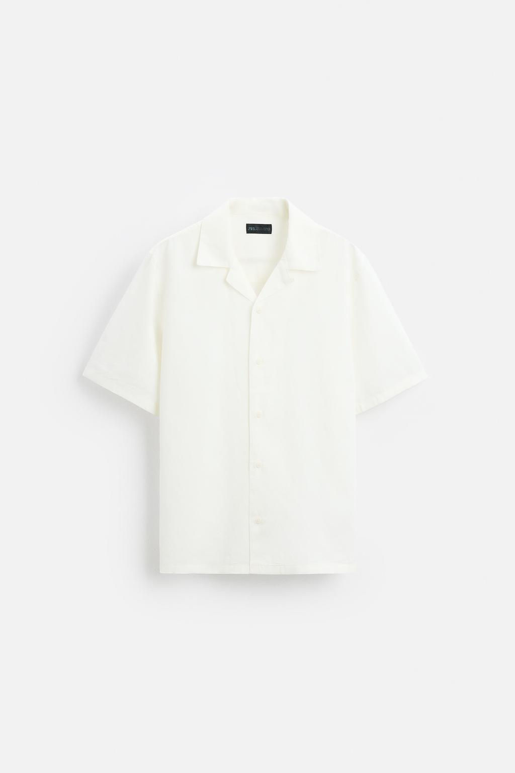 LYOCELL - COTTON SHIRT - Zara фото 6