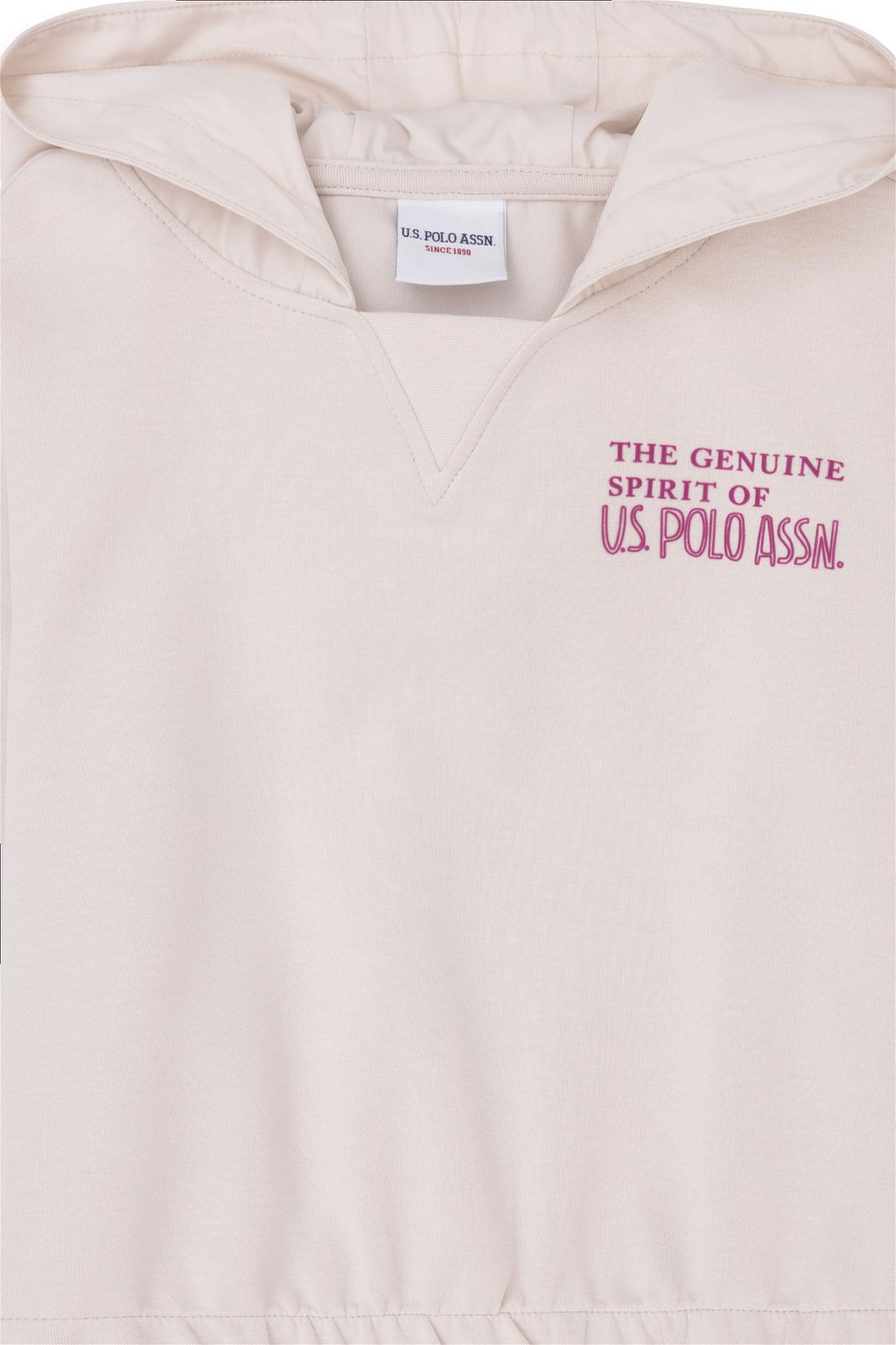 Толстовка с камнями для девочек - U.s. polo assn фото 4