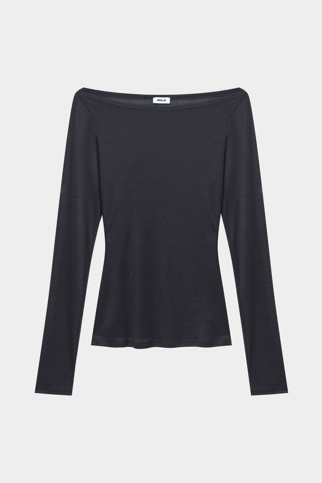 Лонгслив из трикотажа приталенного силуэта - Mollis фото 4