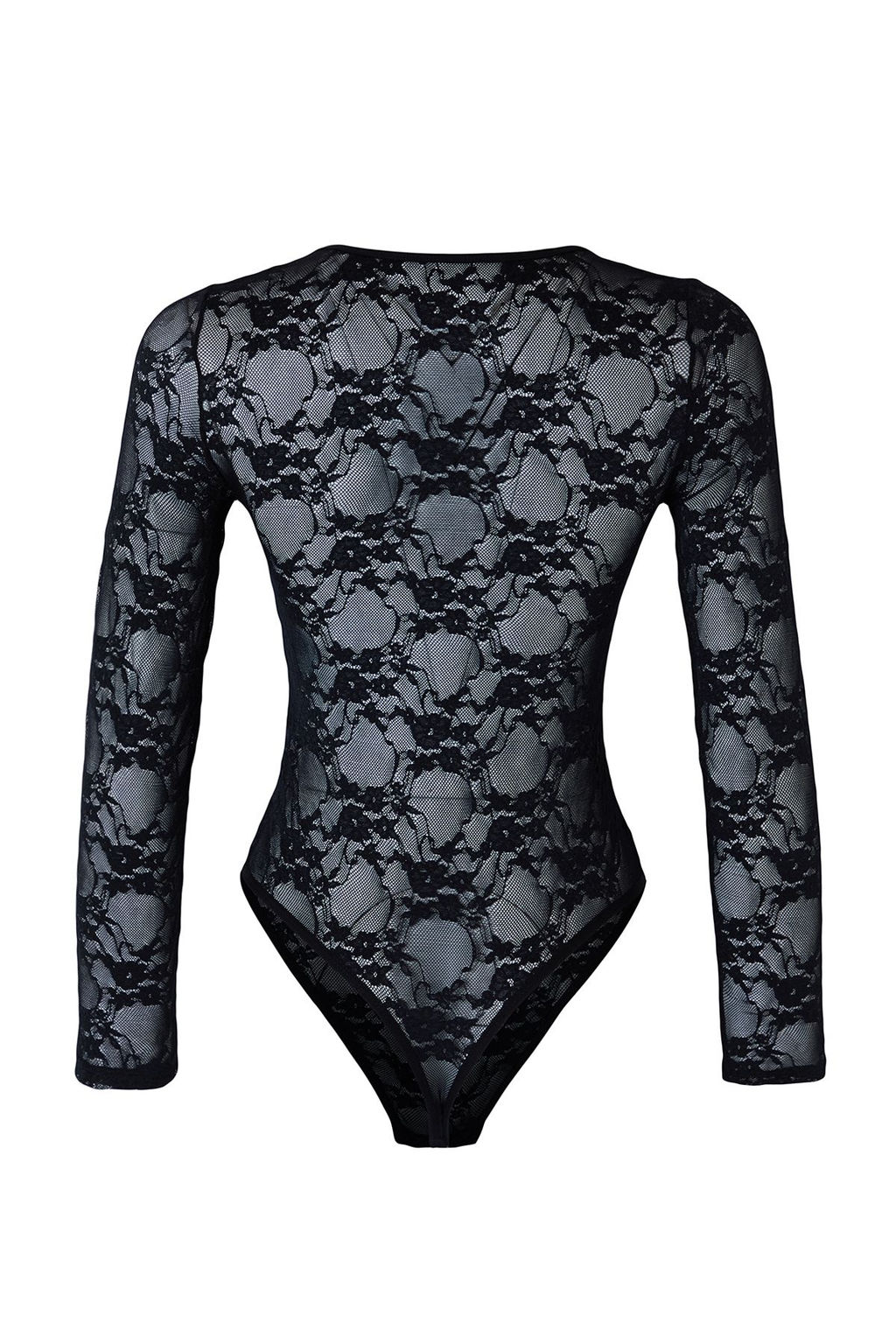 Siyah Dantel Ajurlu/Delikli Kaps?z C?tc?tl? Orme Body THMAW25BD00001