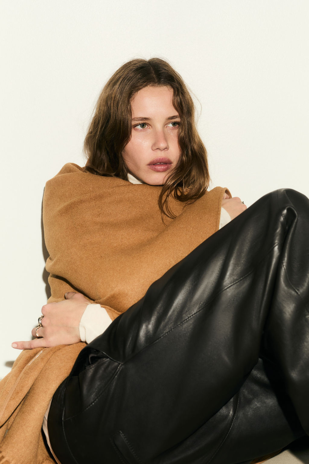 Capa en mezcla de lana - H&m фото 4
