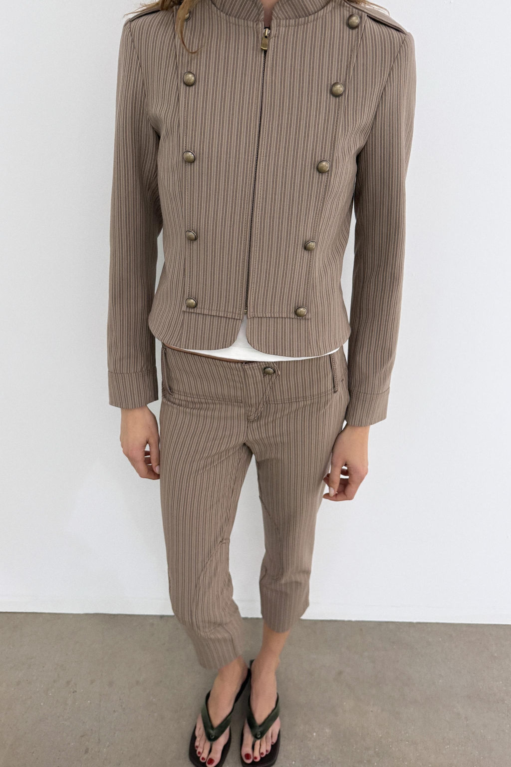 PINSTRIPED CAPRIS - Zara фото 7