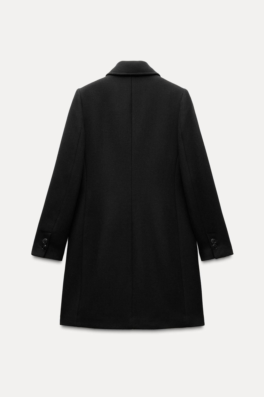WOOL DOUBLE-BREASTED COAT - Zara фото 7