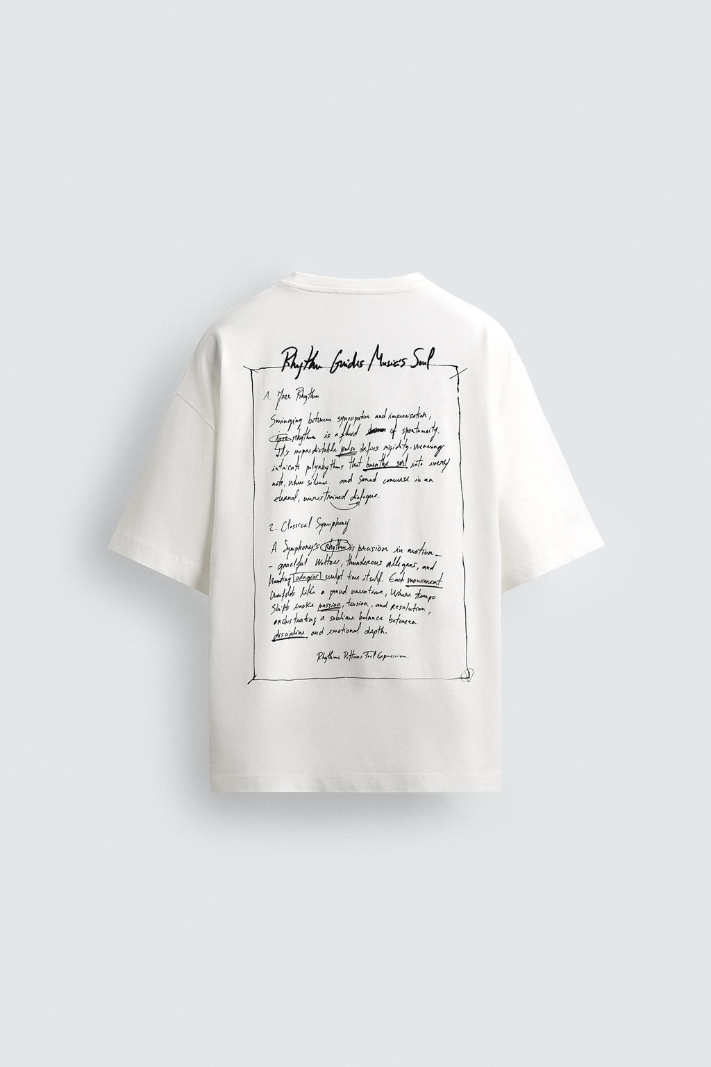 EMBROIDERED SLOGAN T-SHIRT - Zara фото 6
