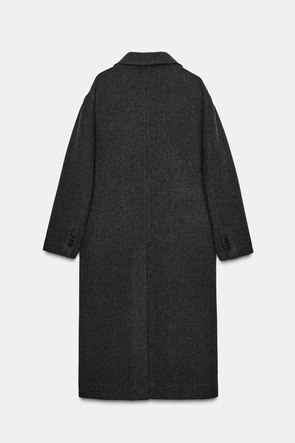 ZW COLLECTION LONG OVERSIZED COAT - Zara фото 5