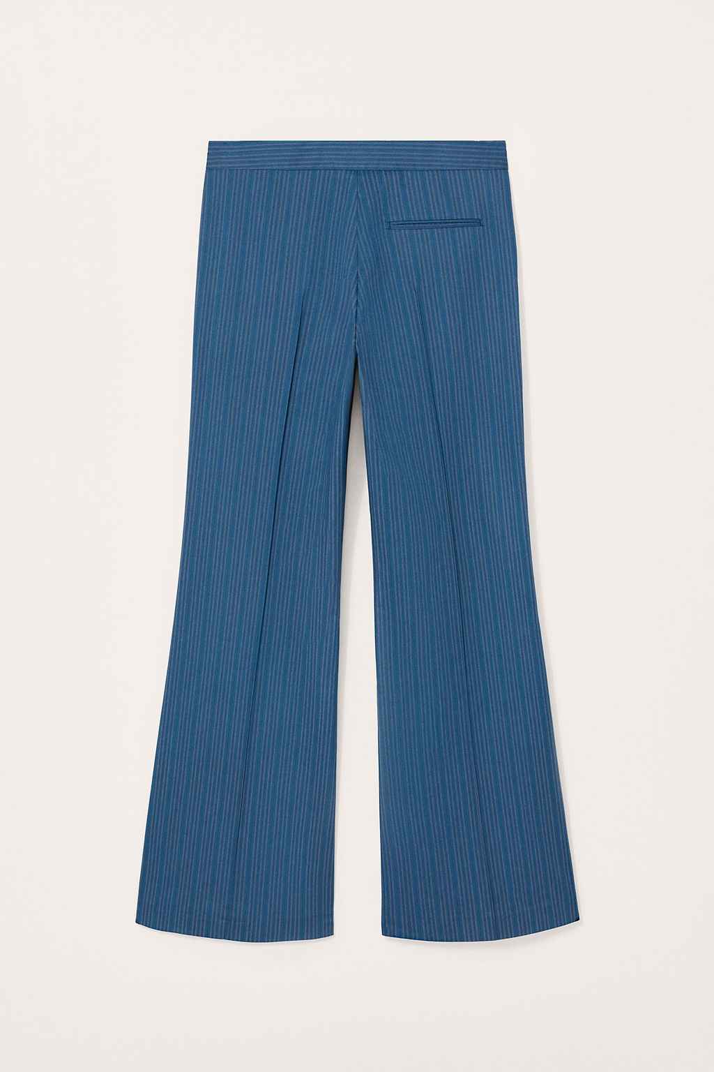 LIMITED EDITION STRIPED FLARE TROUSERS