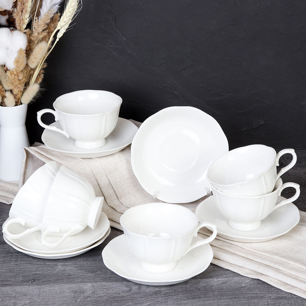 Чайный набор 12 предметов 300 мл / VR-6416 /уп 8/ - ГалеонТрейд фото 2