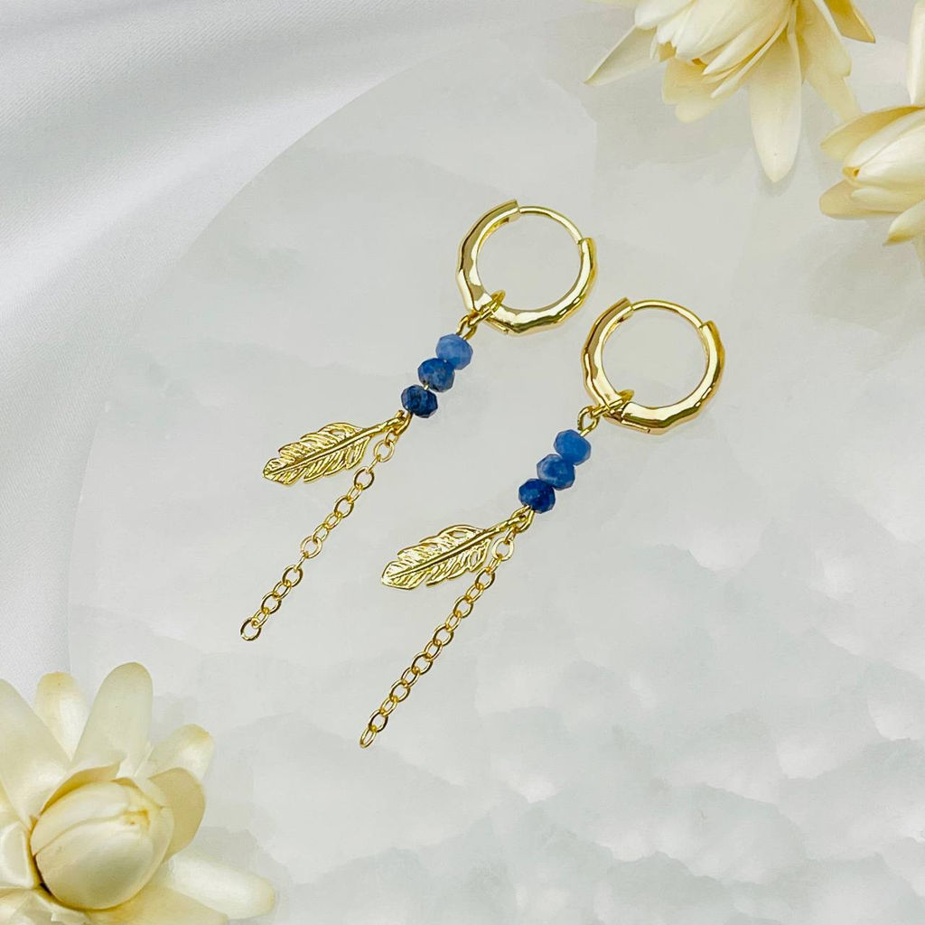 Серьги из Содалита