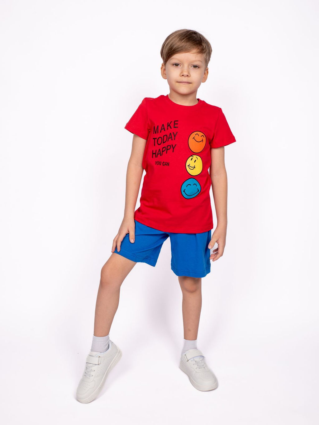 Комплект для мальчика (джемпер кор.рукав+шорты) 422 желтый 410 Be Friends  фото 15