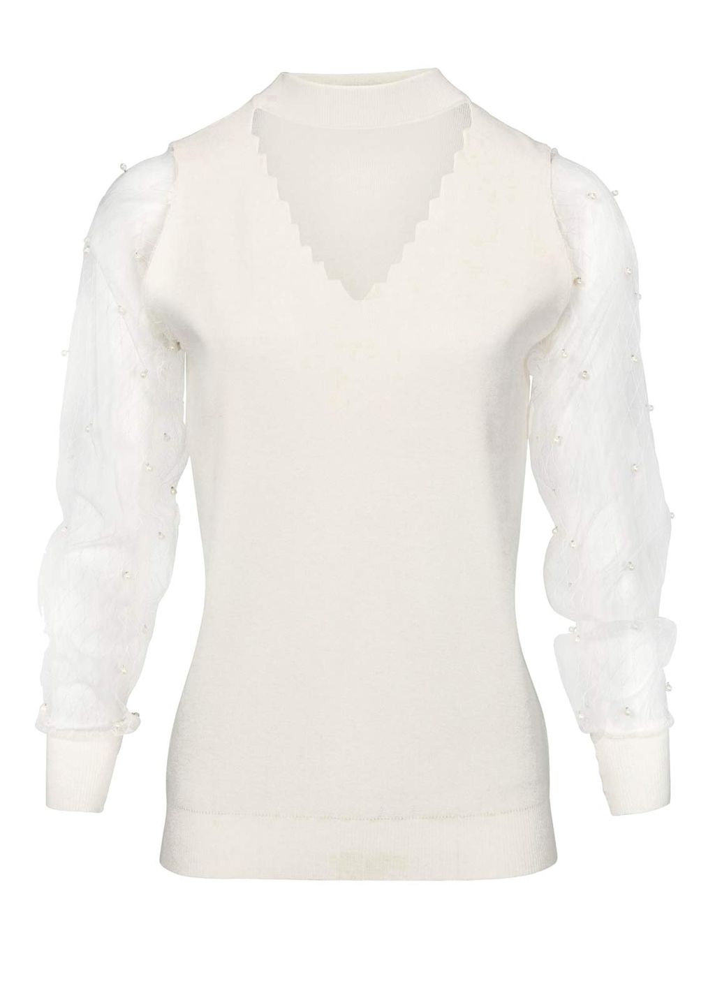 Пуловер, экрю - Heine фото 2