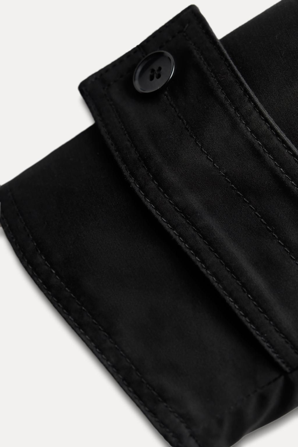 ZW COLLECTION OVERSIZE TRENCH COAT - Zara фото 11