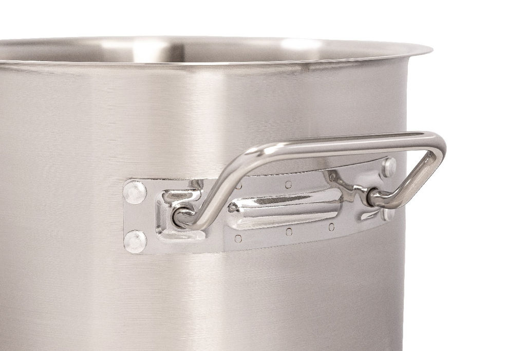 Котел Kukmara линии HoReCa 30 литров, диаметром 35см, с металлической крышкой HRC-SP30035M  фото 4