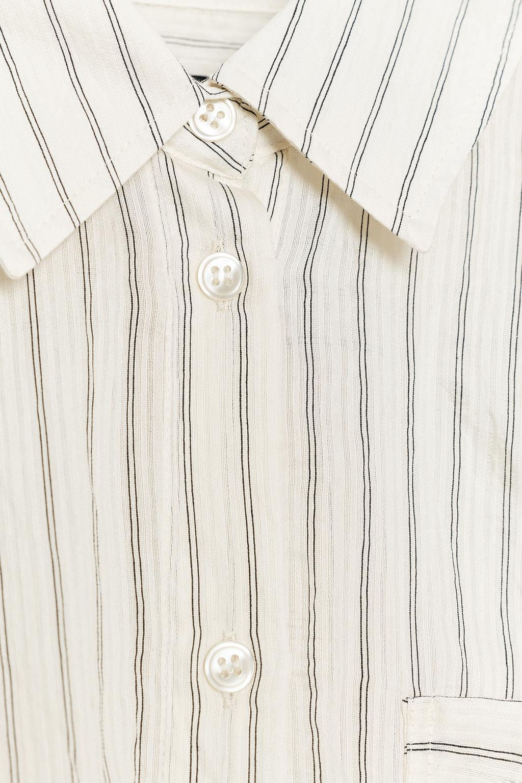 ZW COLLECTION STRIPED SHIRT - Zara фото 9