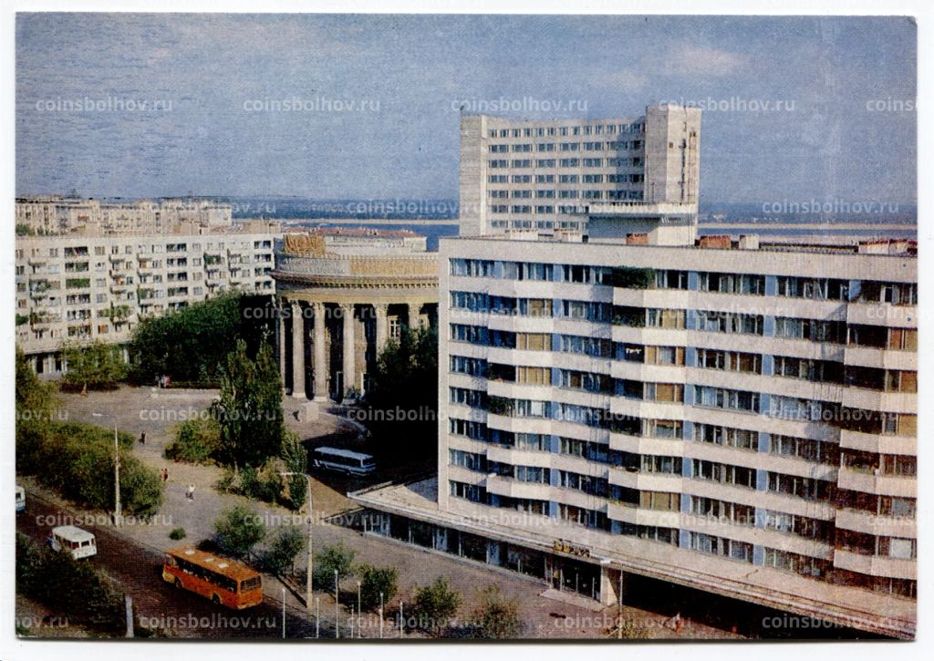 Открытка Волгоград  Дом Союзов