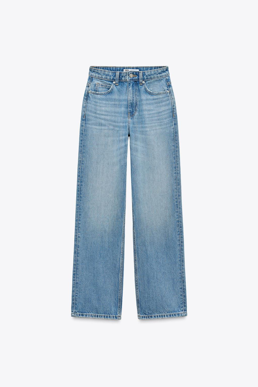 Z1975 STRAIGHT HIGH-WAIST LONG LENGTH JEANS - Zara фото 13