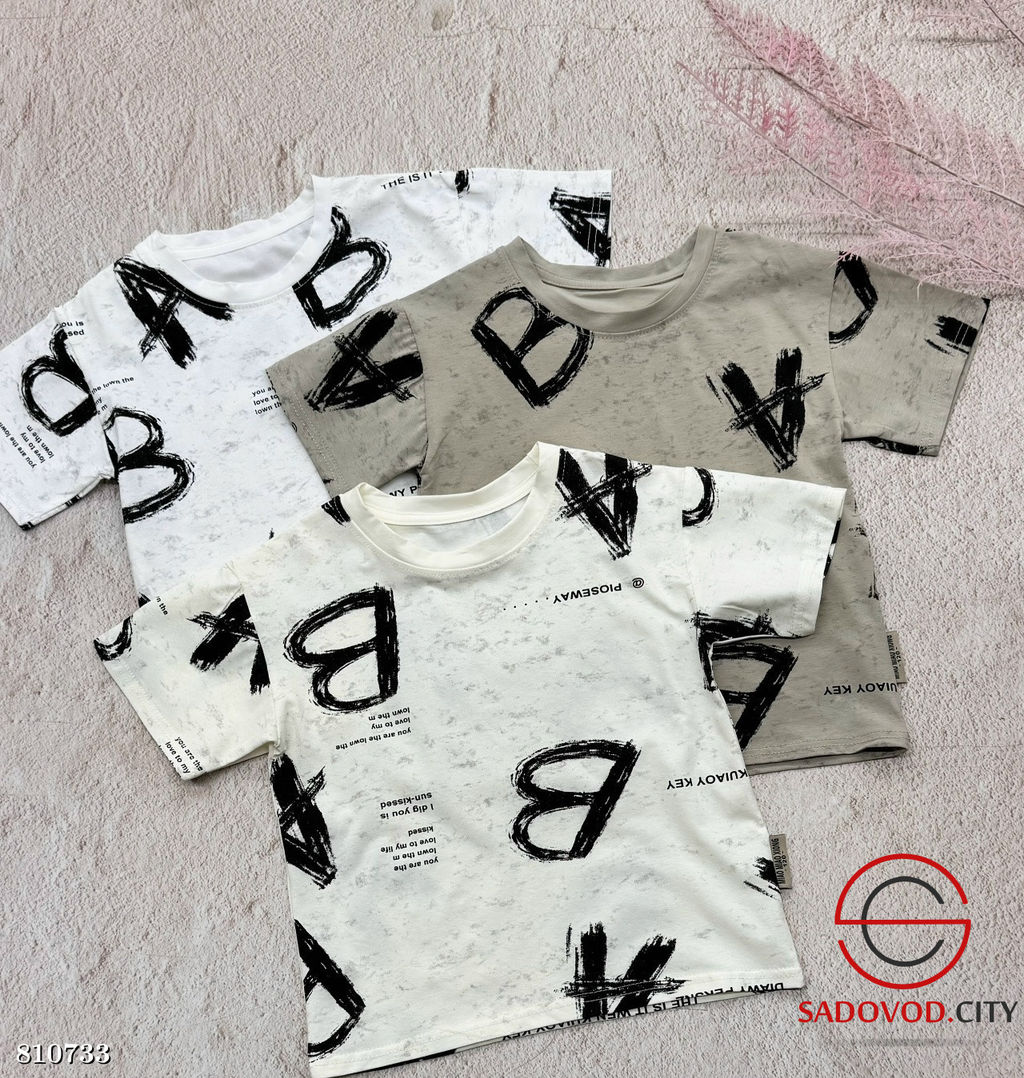 Футболка с принтом, хлопок - Bruno фото 5