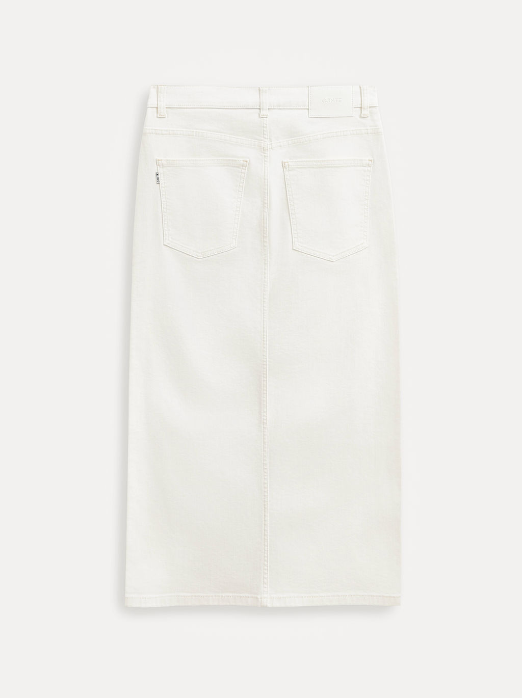 CONTE CON-929 Юбка джинсовая женская off white  фото 8