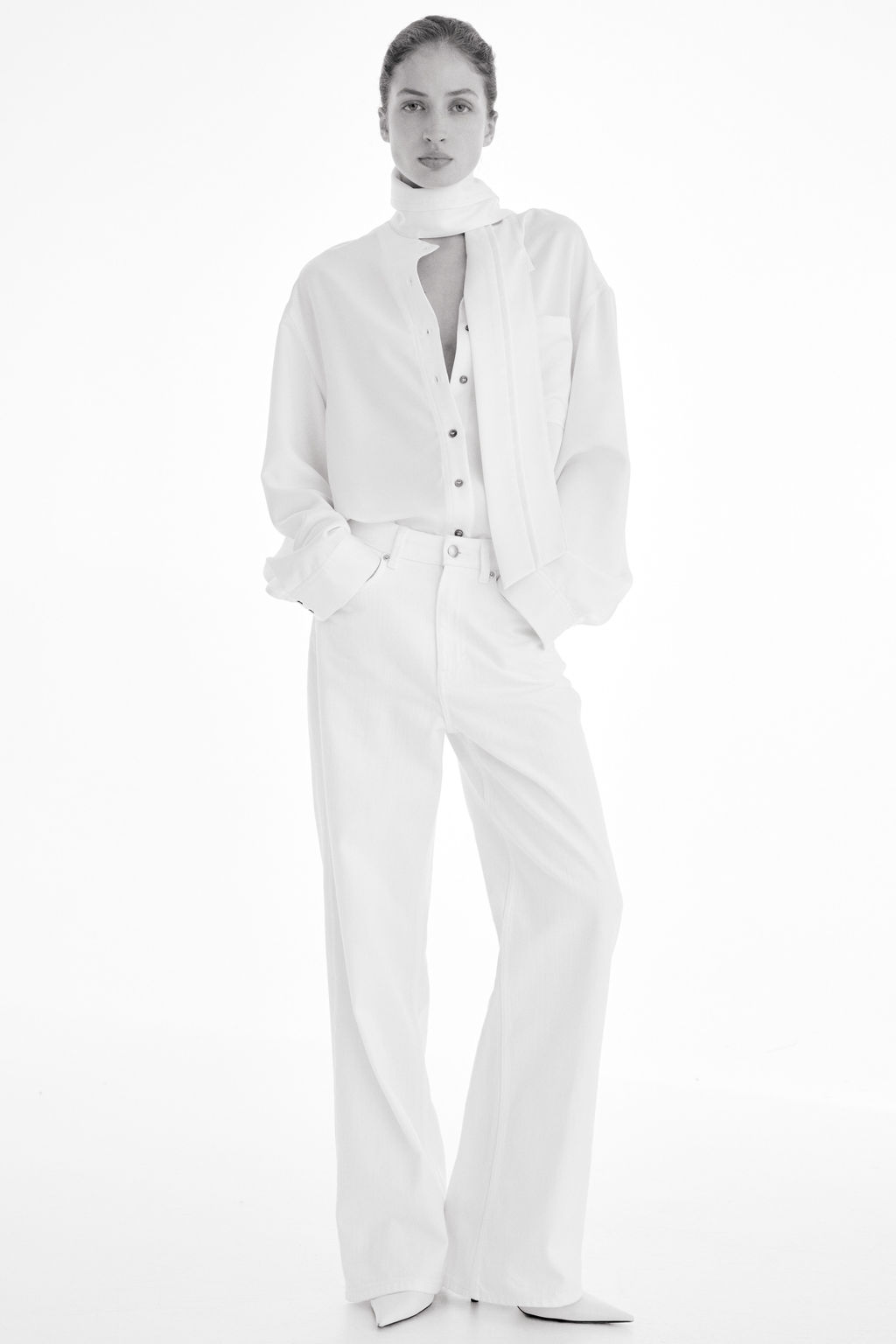 Wide High Jeans - H&m фото 7