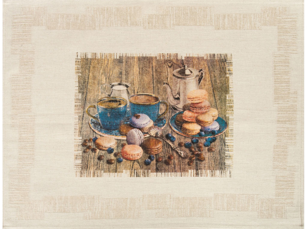 20С130-ШР+К/п.р. 46*60 Полотенце В кофейне 1 рис. 1034 - Текс-дизайн фото 2