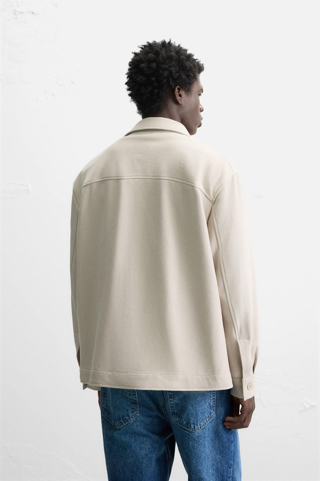 COMFORT TEXTURED OVERSHIRT - Zara фото 3