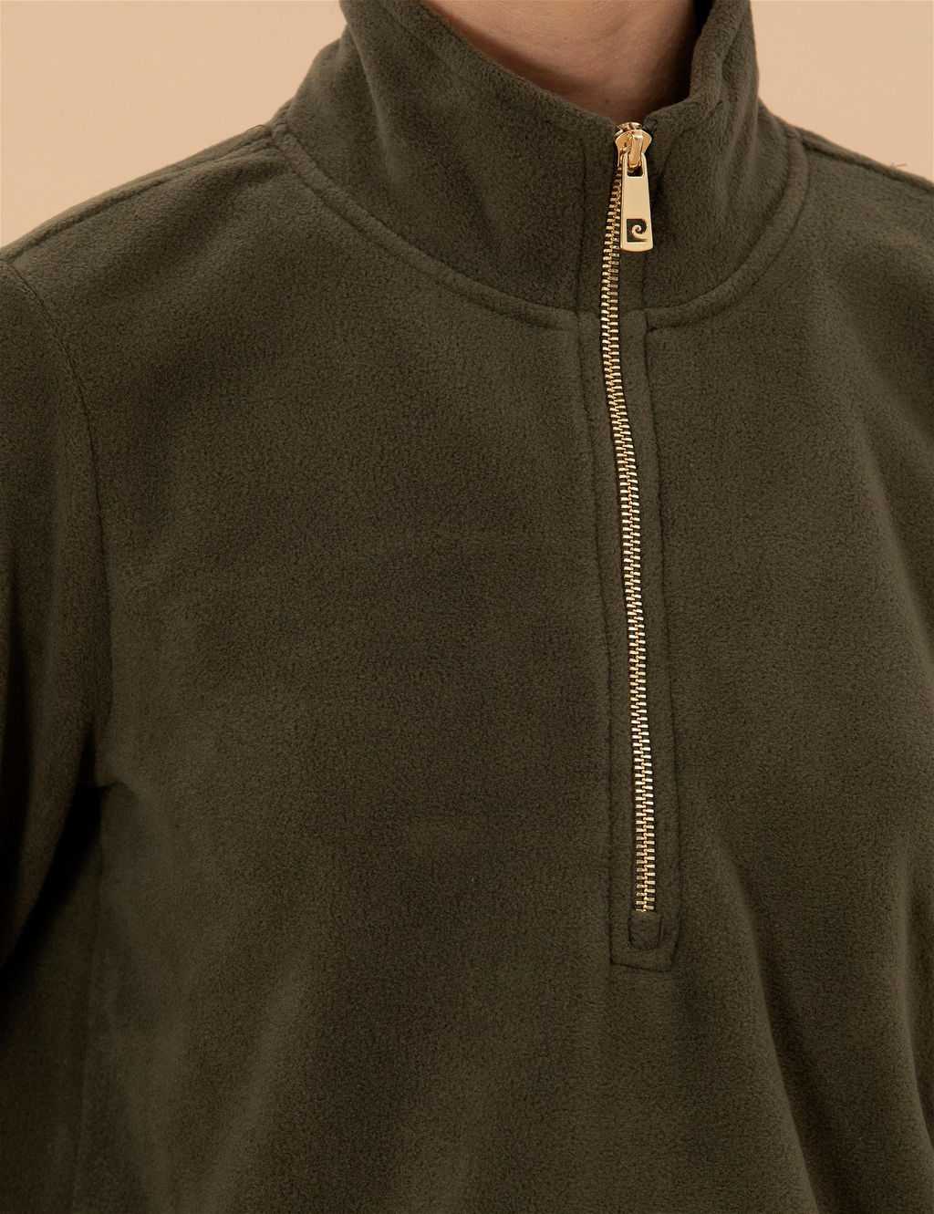 Kahverengi Regular Fit Polar Sweatshirt - Pierre cardin фото 7
