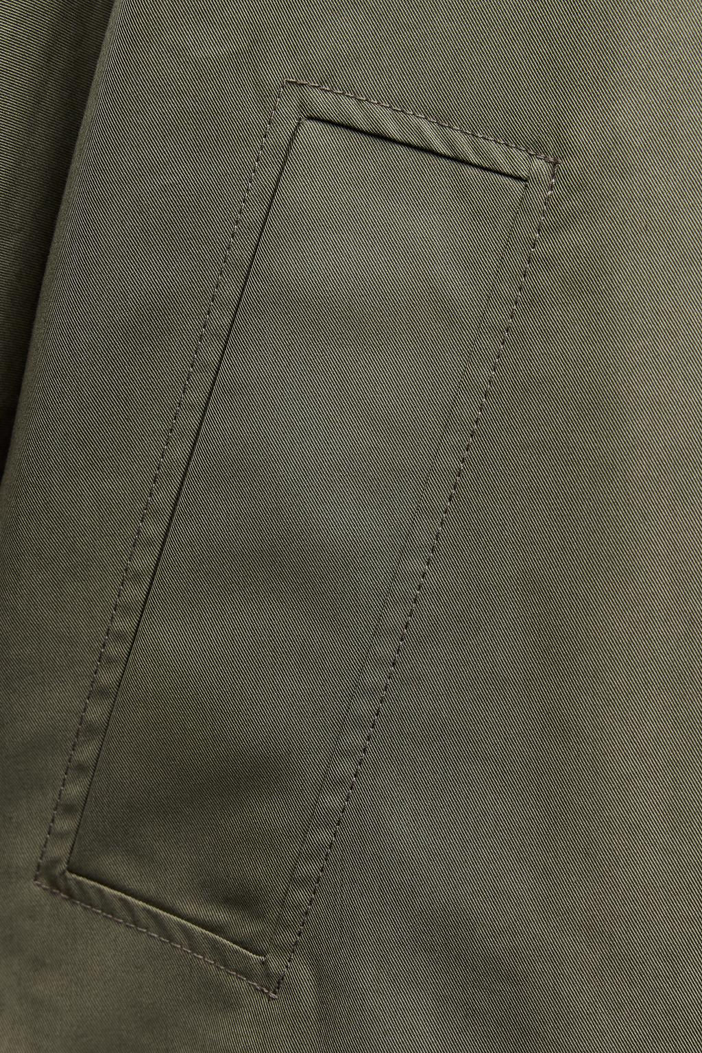 ZW COLLECTION SHORT HOODED TRENCH COAT - Zara фото 10