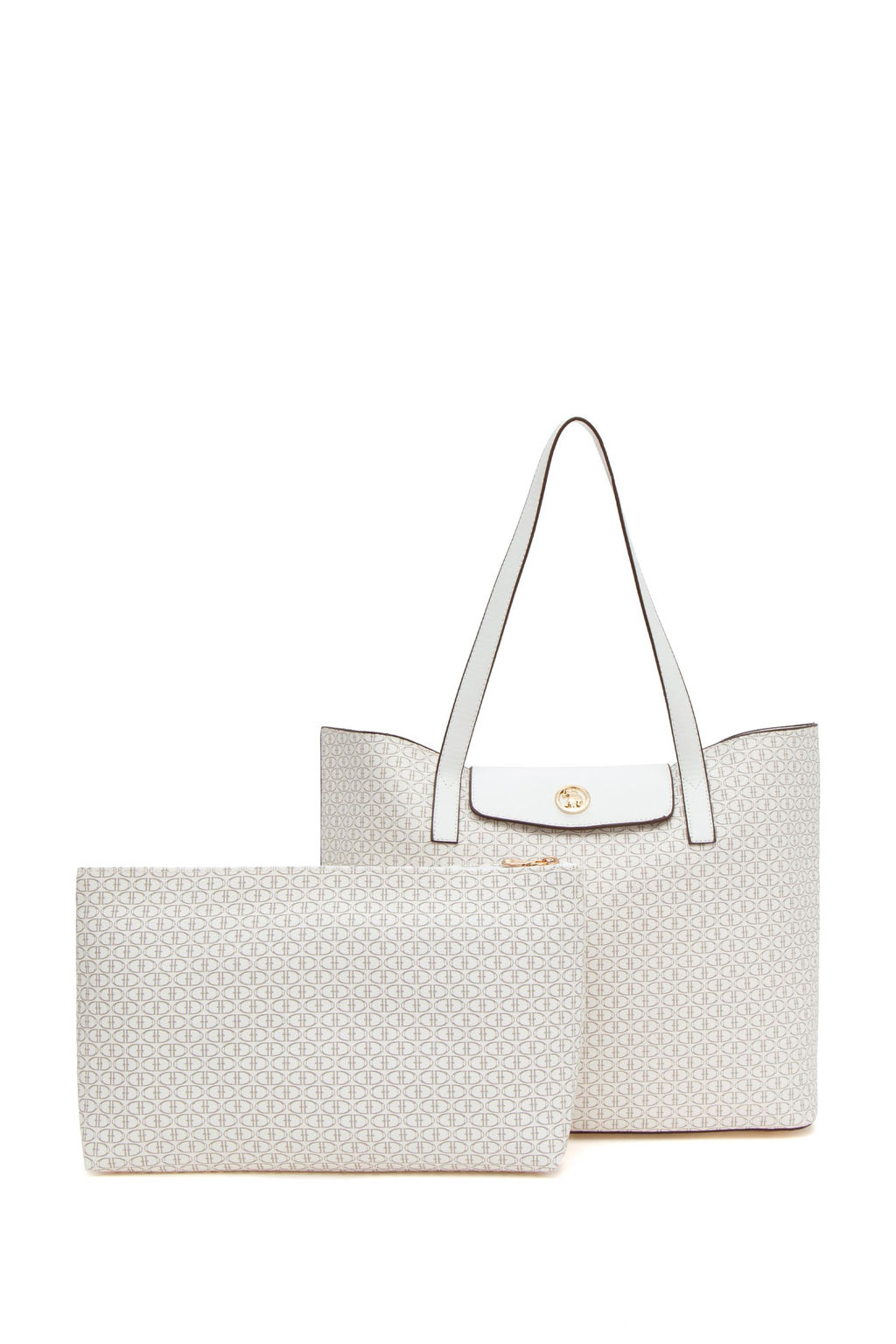 Женская белая сумка через плечо Неожиданная скидка в корзине