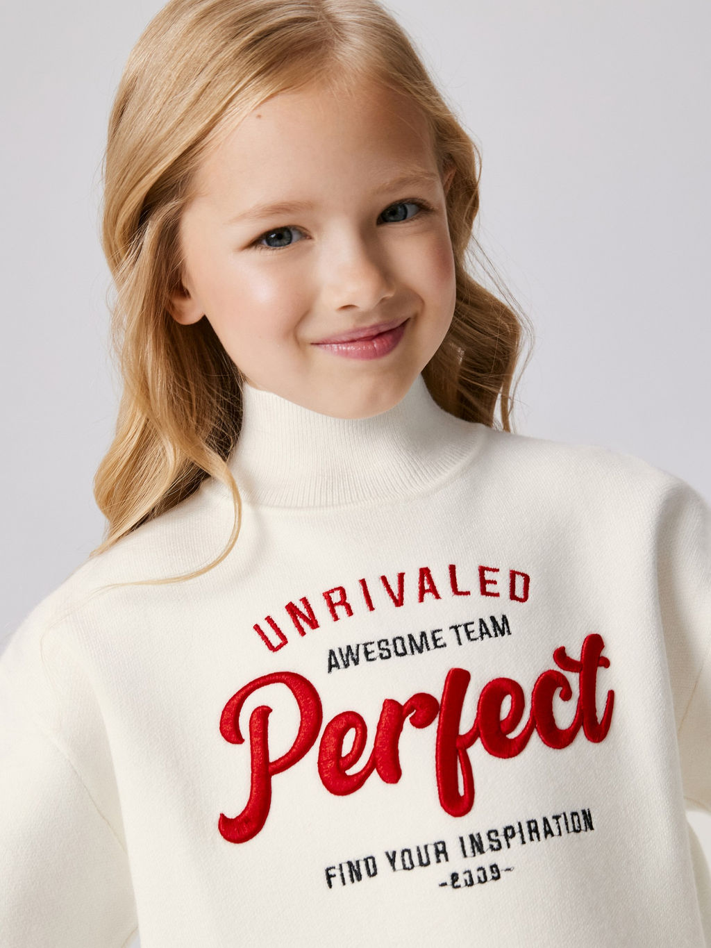 ACOOLA / Свитер детский для девочек Carola белый  фото 2