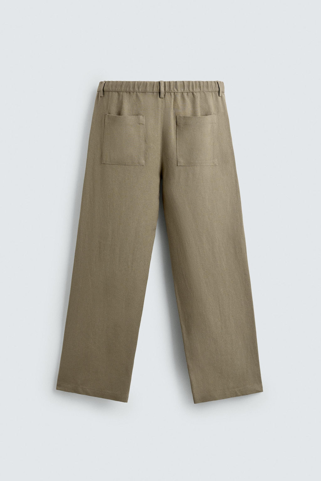 PANTAL?N RELAXED FIT VISCOSA - C??AMO / Vis?n - Zara фото 6