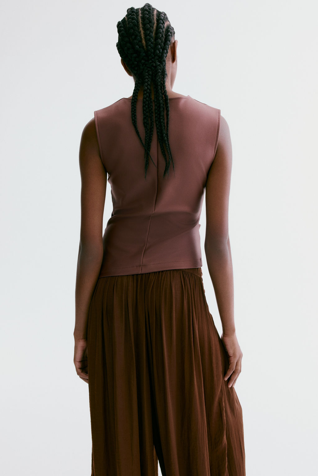 Top en punto revestido - H&m фото 5