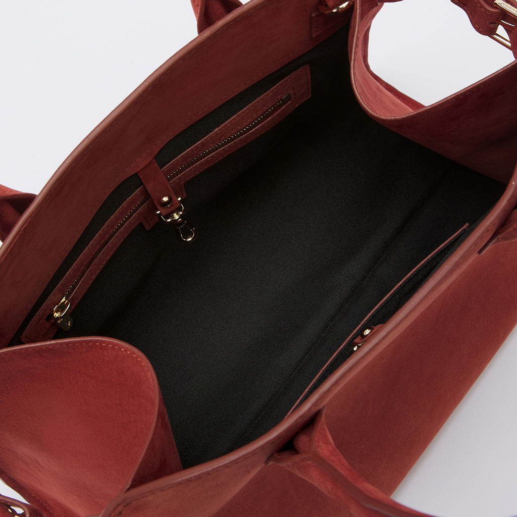 Женский тоут CALZETTI ASHLEY Артикул 4249644, кирпичный  фото 6