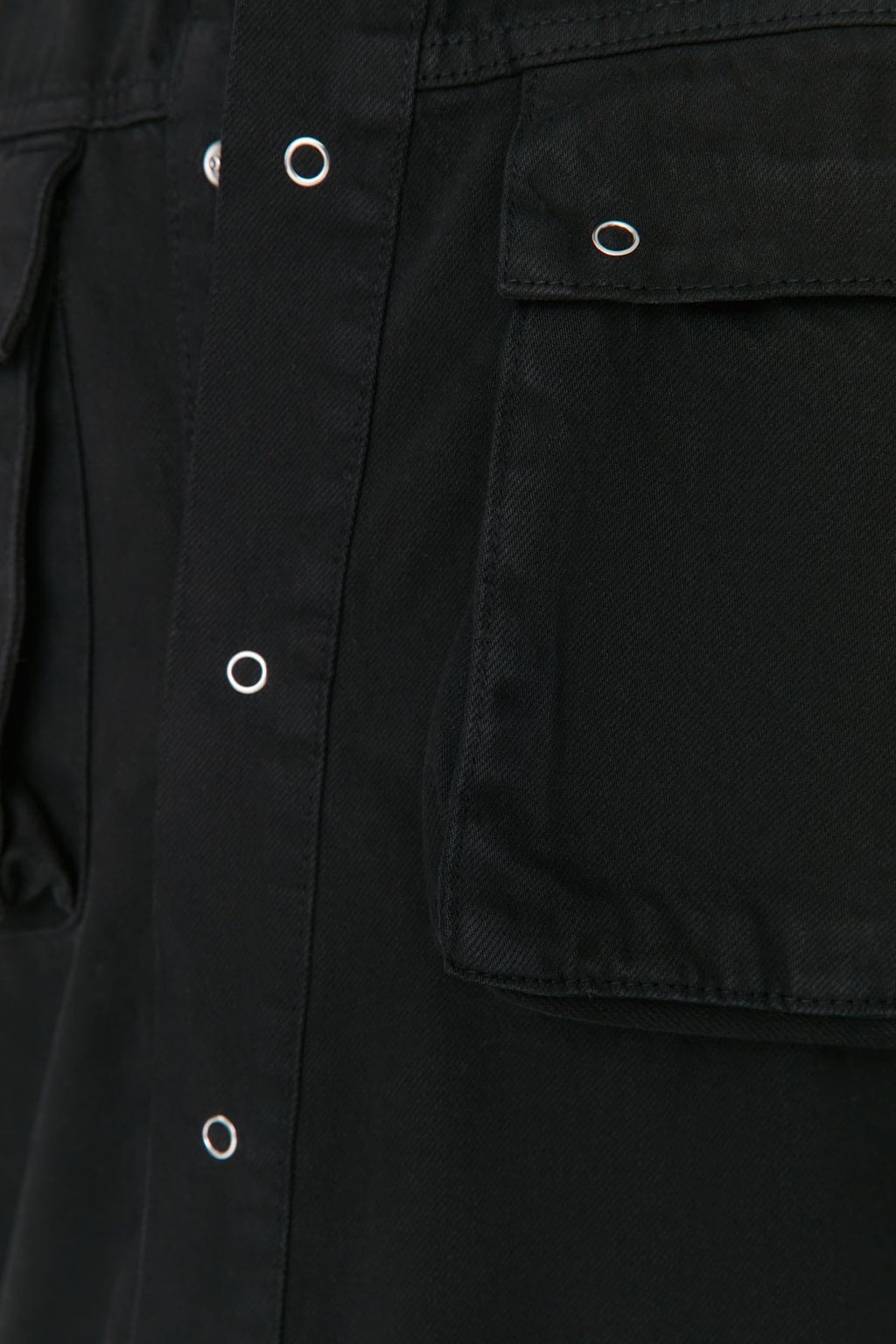 TRENDYOL MAN Siyah Regular Fit Erkek Buyuk Cepli Kot Ceket TMNAW20CE0234 - Trendyolmilla фото 4