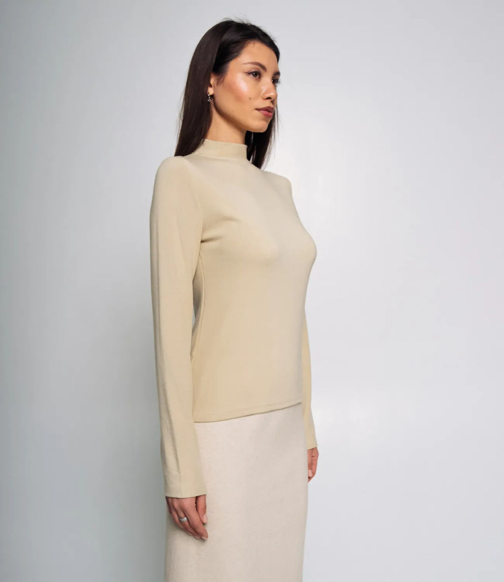 Водолазка #КТ801 (10), бежевый - Dommod фото 2