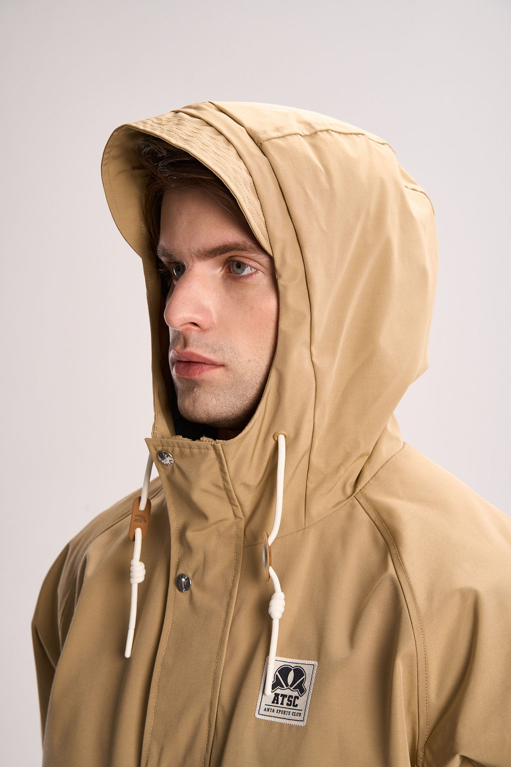 Куртка утепленная Светло-коричневый ANTA SPORTS CLUB Fleece Jacket  фото 4