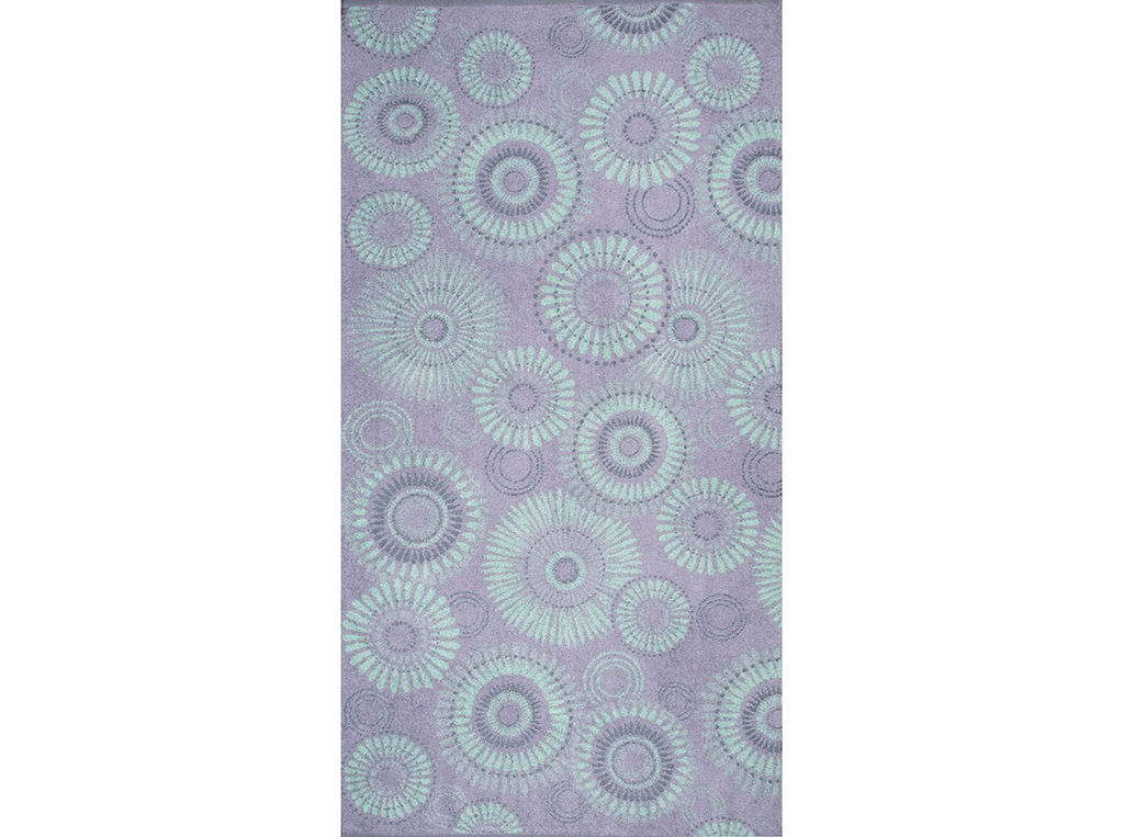 Полотенце махровое 4с402.511ж1 Круги (мятный5) 73х140 см