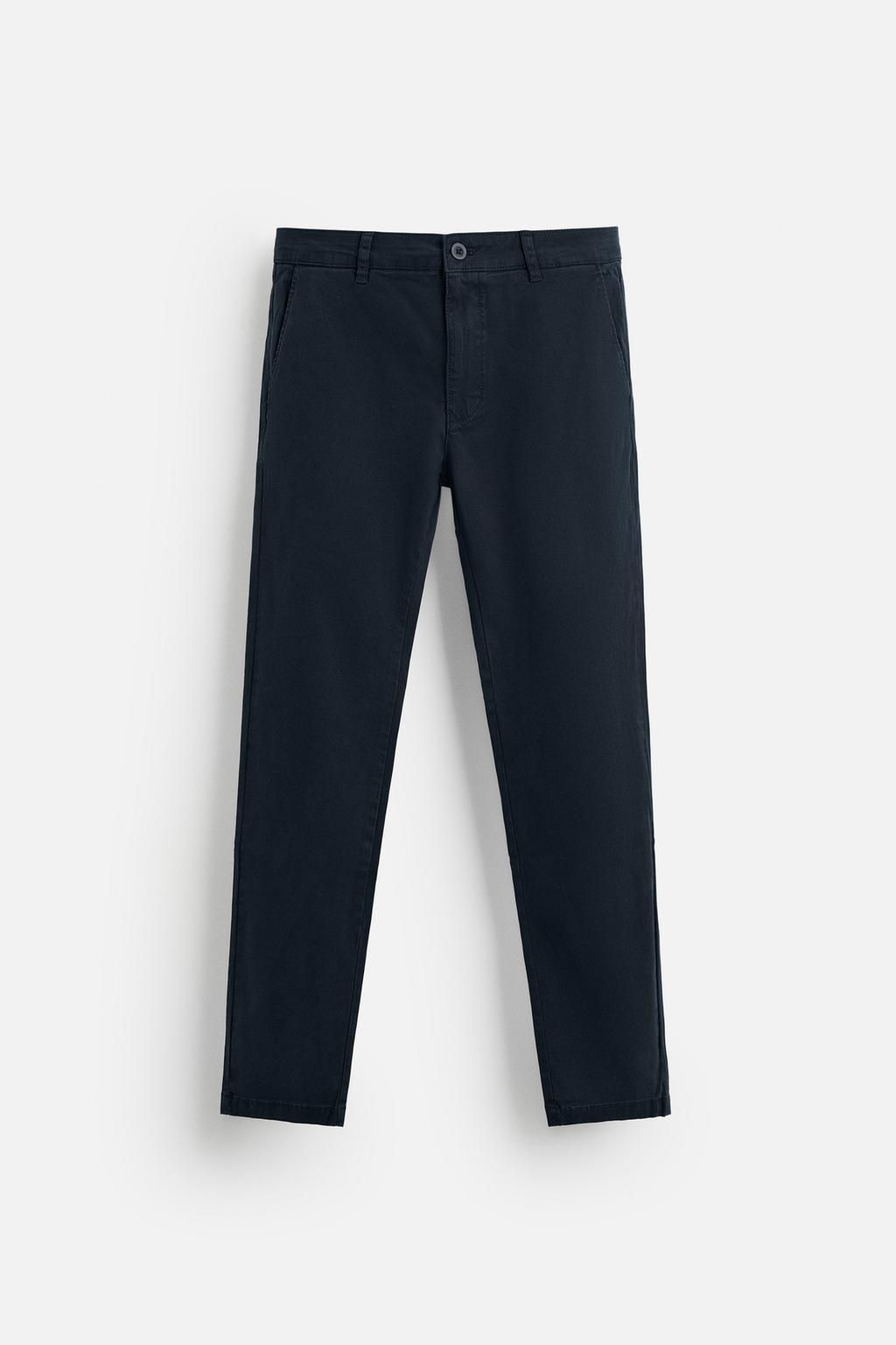 SKINNY FIT CHINO TROUSERS - Zara фото 33