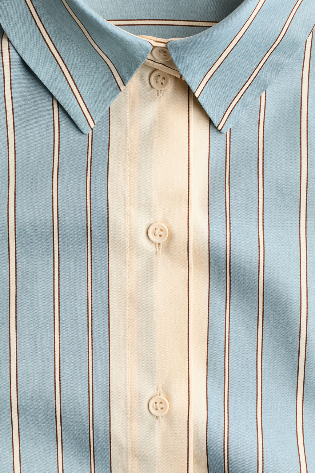 Camisa oversize de popelina - H&m фото 4