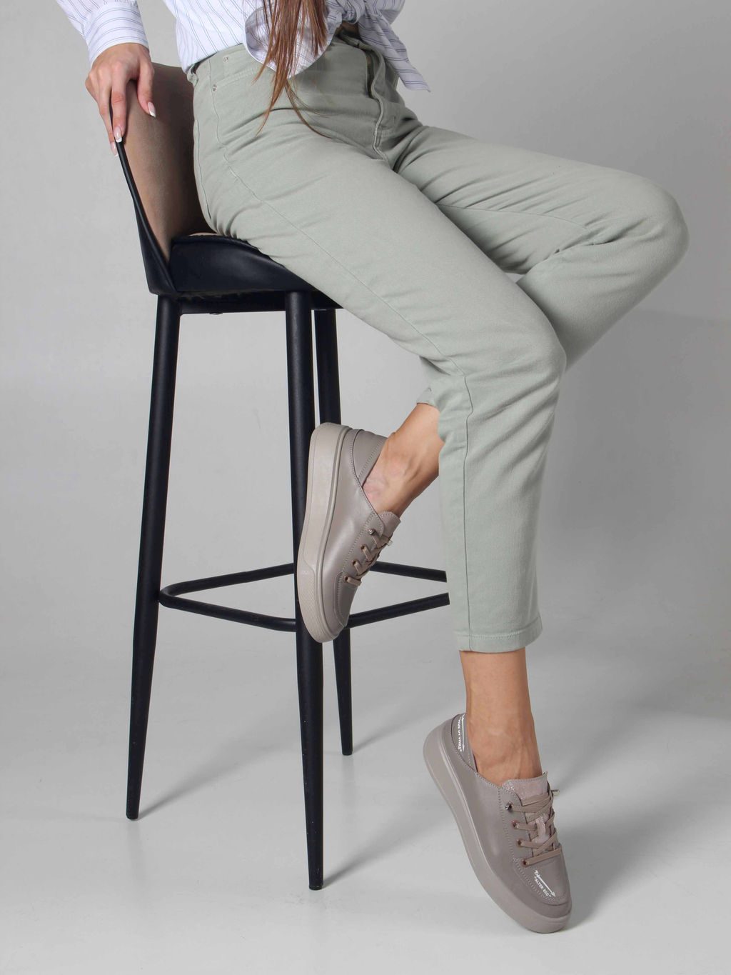 Кеды EDART 163.LusiR2 la. Латте астана - Ed'art фото 11