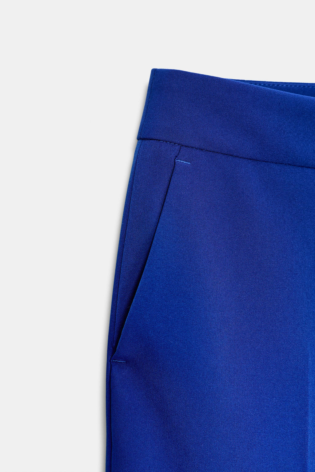HIGH-WAIST SLIM-FIT TROUSERS - Zara фото 7