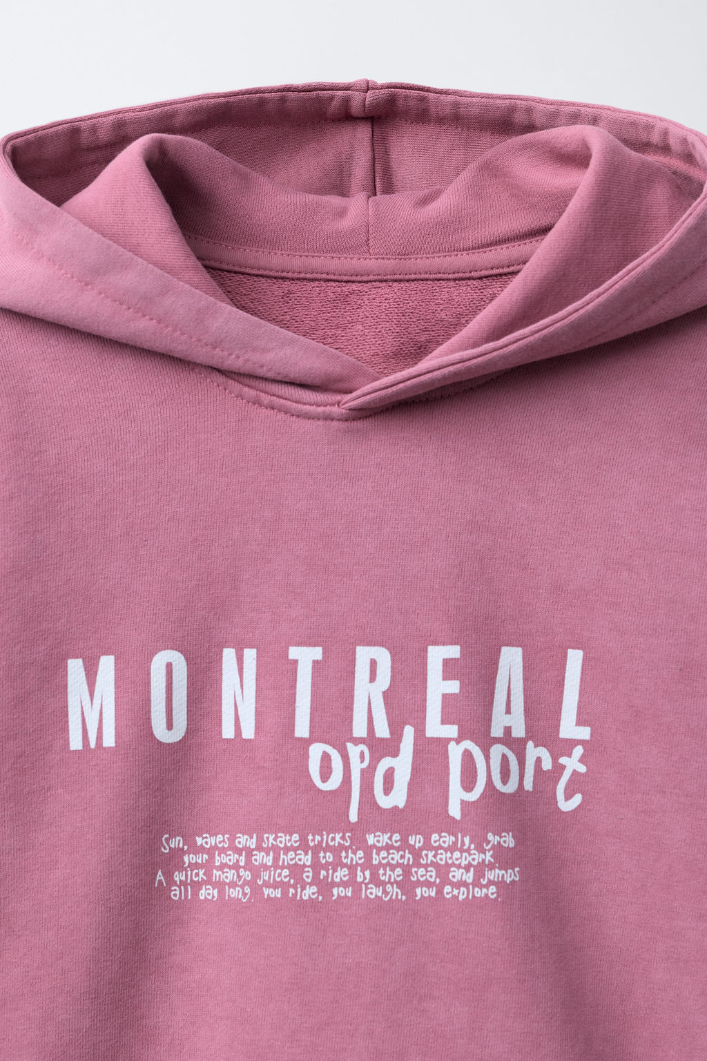 SLOGAN PRINT HOODIE - Zara фото 3