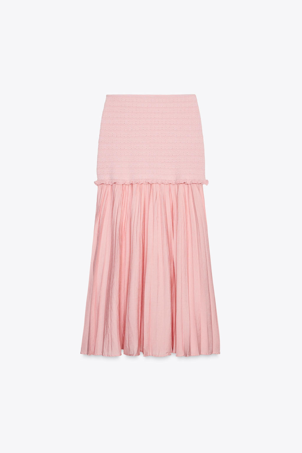COMBINED KNIT SKIRT - Zara фото 29