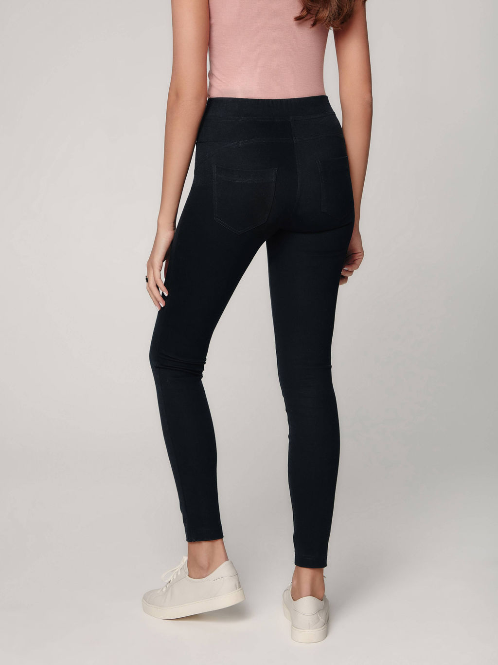 CONTE Моделирующие push-up джеггинсы IN COSMO NEW с высокой посадкой black - Conte elegant фото 2